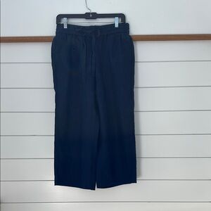 J. Crew Blue linen